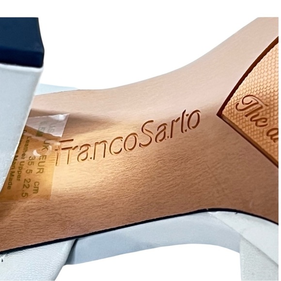 Franco Sarto Damilis Block Heel Dress Sandal, Stone Color, Size 5.5, NWOT - Picture 9 of 9